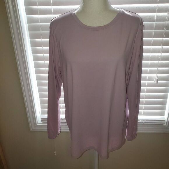 Duluth Trading Lavender Active Geometric Long Sleeve Crew Size XXL - Picture 1 of 8